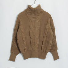 Load image into Gallery viewer, Wixra Turtleneck Sweaters 2019 Autumn Winter Solid Stylish Color Casual Ladies Knitted Women's Jumpers Sweater And Pullovers