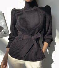 Load image into Gallery viewer, 2019 Autumn Winter Women Pullovers And Sweaters Knitted Elasticity Casual Jumper Fashion Turtleneck Warm Female Sweaters