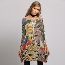 Load image into Gallery viewer, XIKOI Wool Oversized Sweater For Women Winter Warm Long Pullover Dresses Fashion Print Jumper Casual Knitted Sweaters Pull Femme