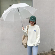 Load image into Gallery viewer, Women's Casual Sweaters Japanese Kawaii Ulzzang Cloud Sun Cartoon Weather Pullover Female Korean Harajuku Clothing For Women
