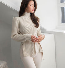 Load image into Gallery viewer, 2019 Autumn Winter Women Pullovers And Sweaters Knitted Elasticity Casual Jumper Fashion Turtleneck Warm Female Sweaters
