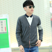 Load image into Gallery viewer, 2019 New Spring Fashion Sweater  Lovers Clothing Couples Matching Cardigan Sweater Slim V-neck Sweater Cardigan
